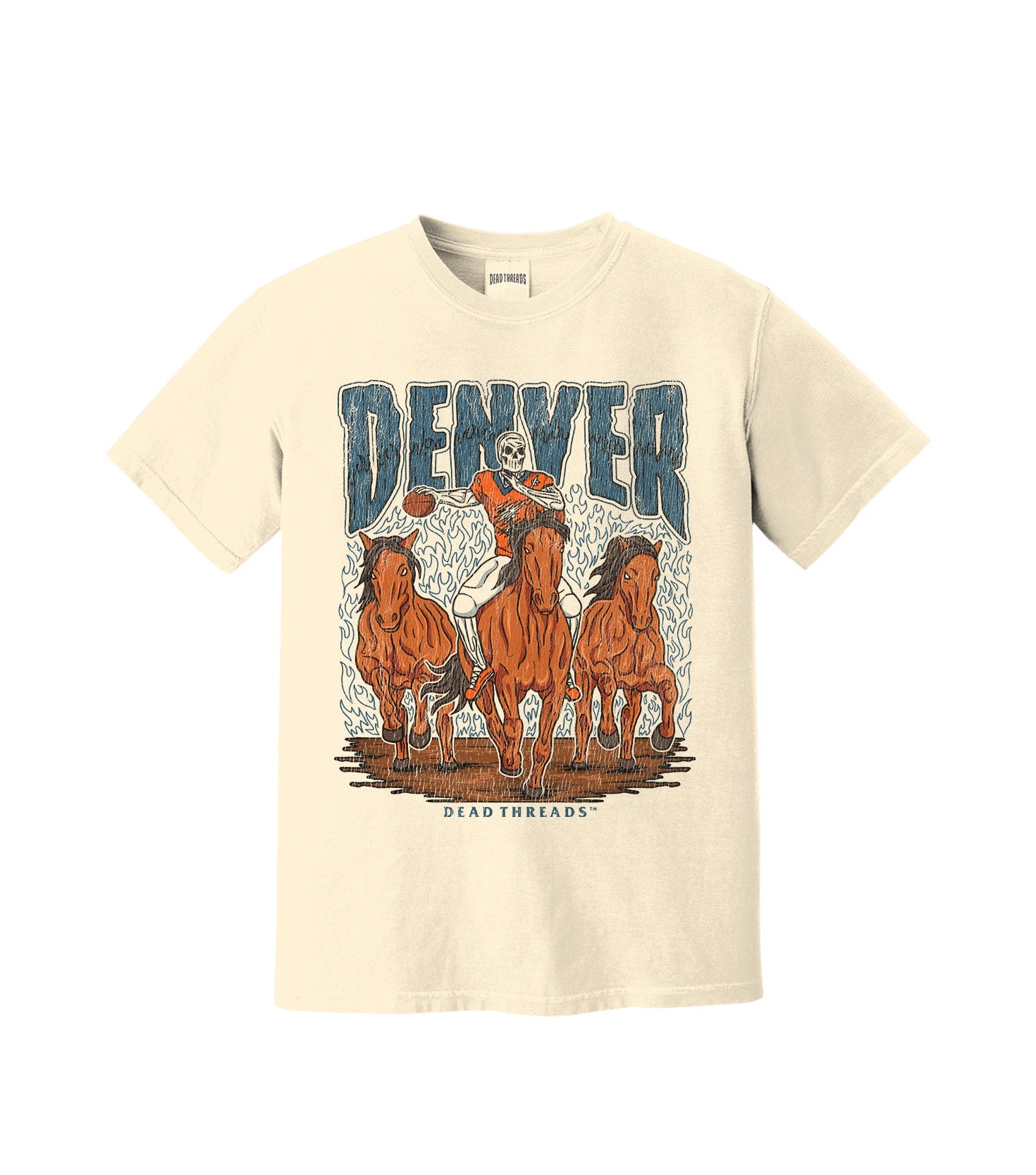DENVER FOOTBALL – T-Shirt – Dead Threads Apparel