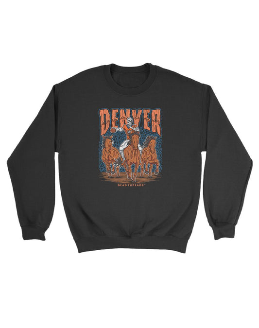 DENVER FOOTBALL v1 KIDS CREWNECK SWEATSHIRT – Kids clothes – Dead Threads Apparel