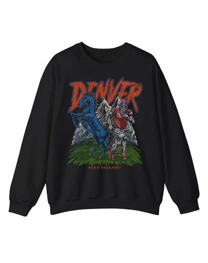 DENVER FOOTBALL v2 CREWNECK SWEATSHIRT – Sweatshirt – Dead Threads Apparel