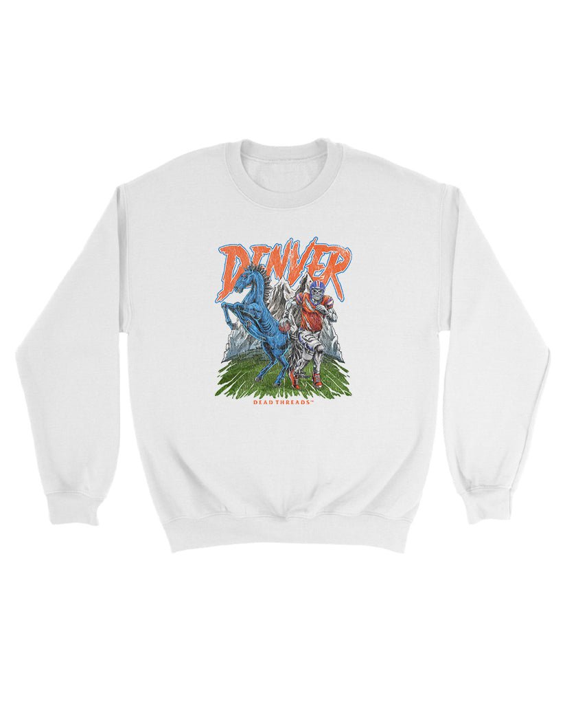 DENVER FOOTBALL v2 KIDS CREWNECK SWEATSHIRT – Kids clothes – Dead Threads Apparel