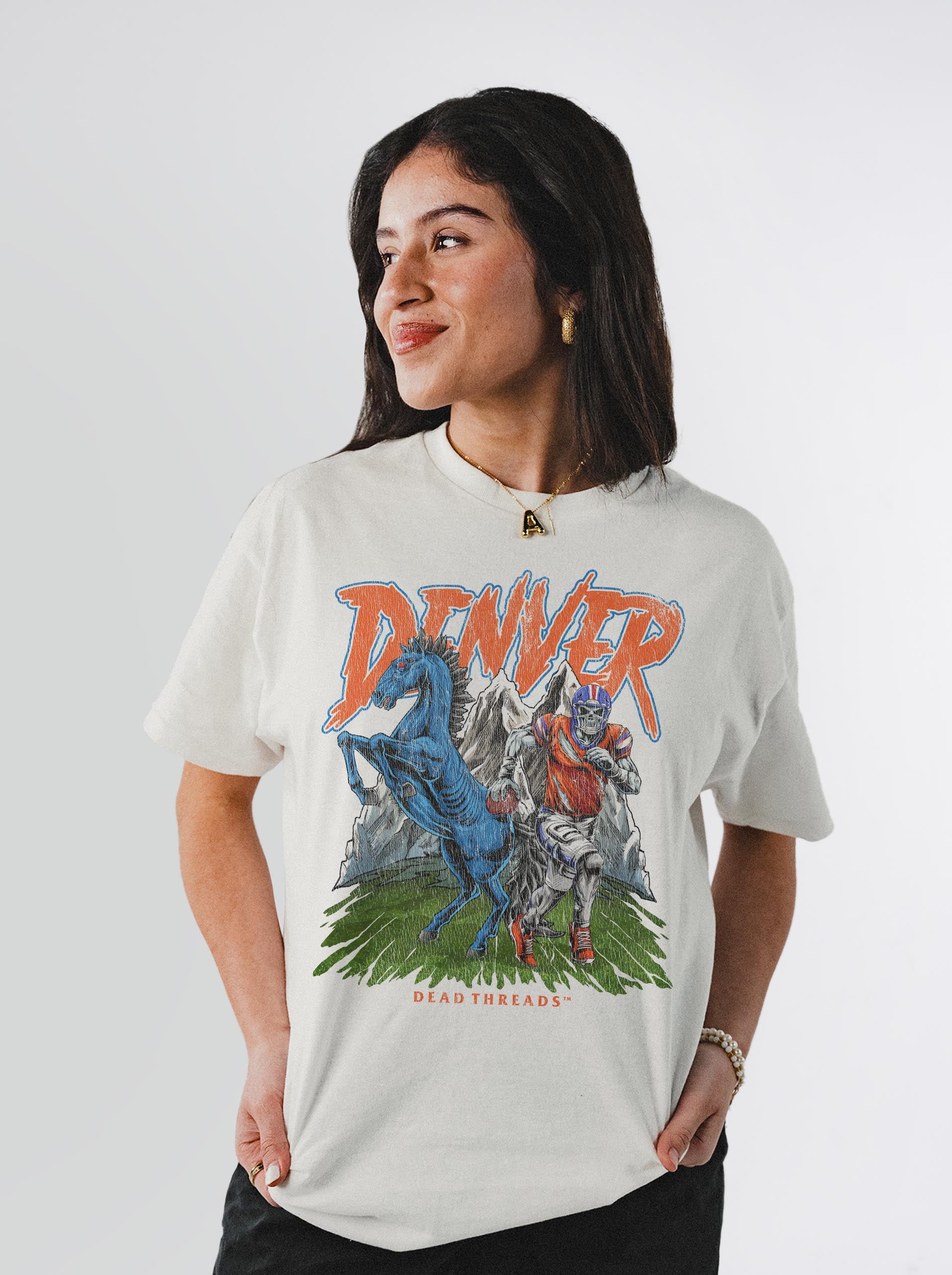 DENVER FOOTBALL v2 – T-Shirt – Dead Threads Apparel