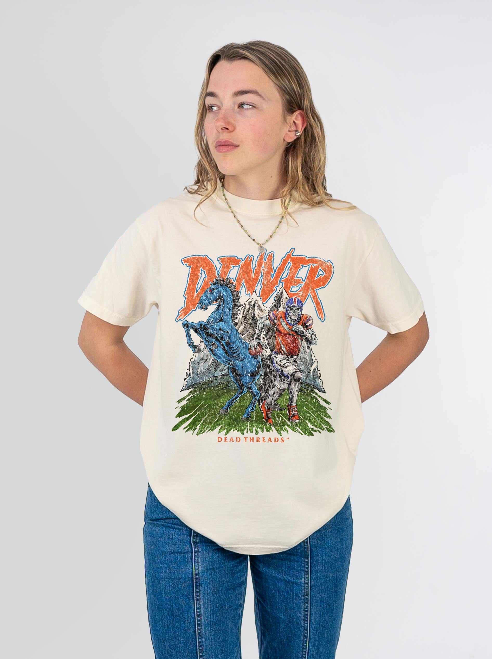 DENVER FOOTBALL v2 – T-Shirt – Dead Threads Apparel