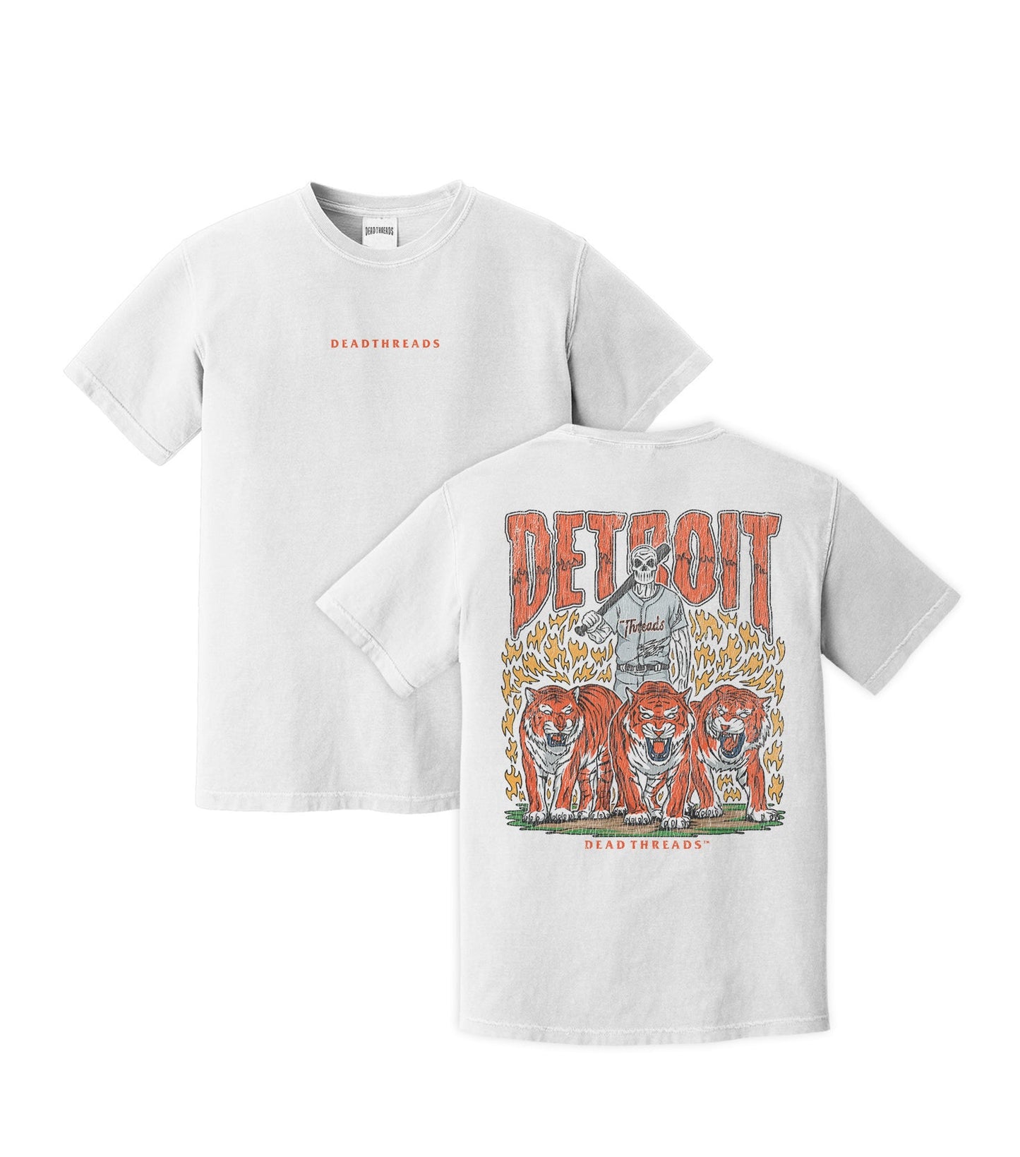 DETROIT BASEBALL - “DT ESSENTIAL" PREMIUM T - SHIRT – T-Shirt – Dead Threads Apparel