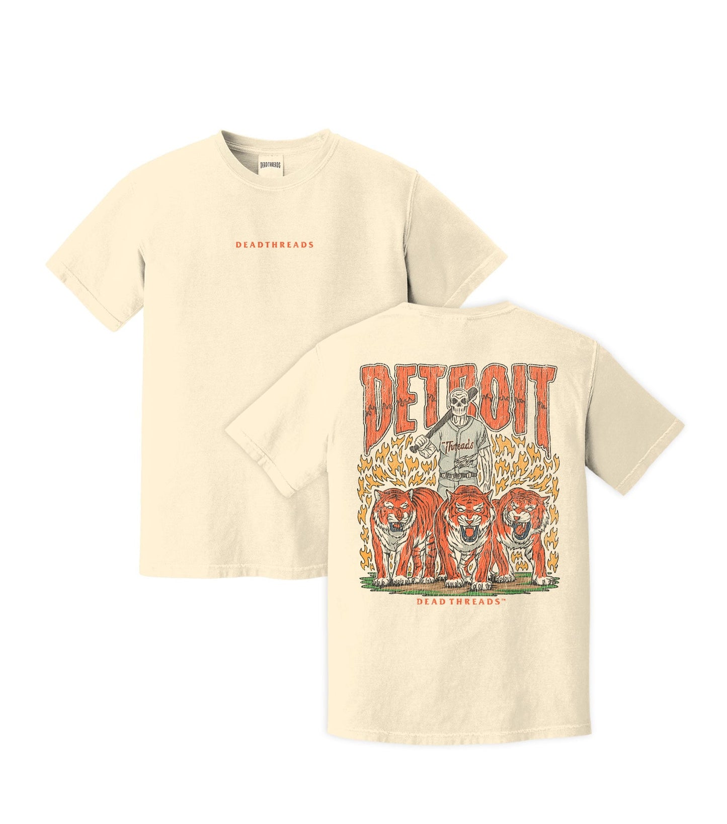DETROIT BASEBALL - “DT ESSENTIAL" PREMIUM T - SHIRT – T-Shirt – Dead Threads Apparel