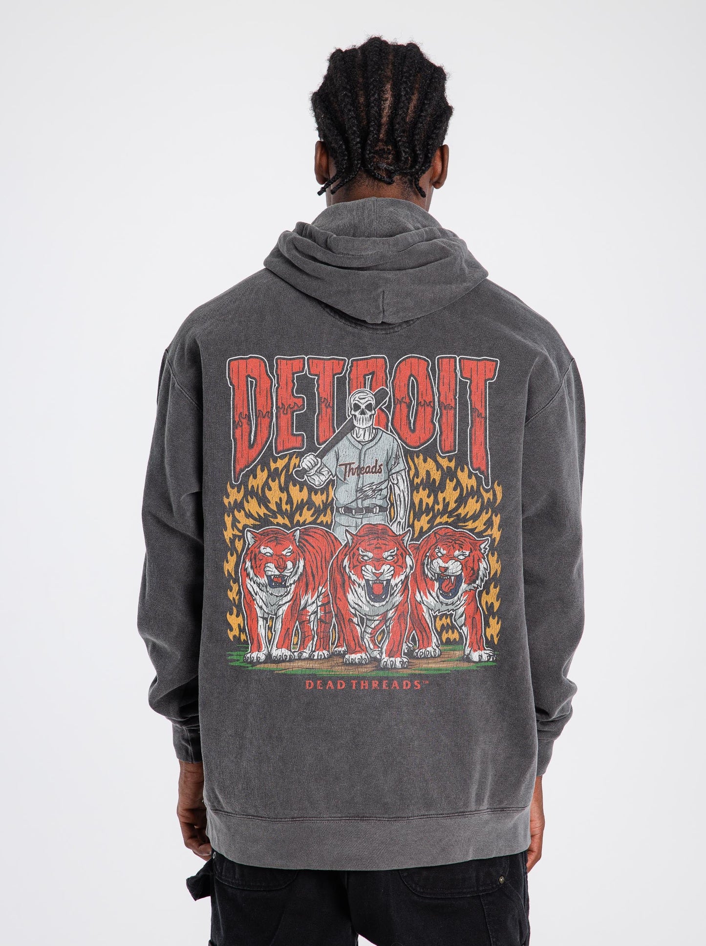DETROIT BASEBALL - HOODIE – Hoodie – Dead Threads Apparel