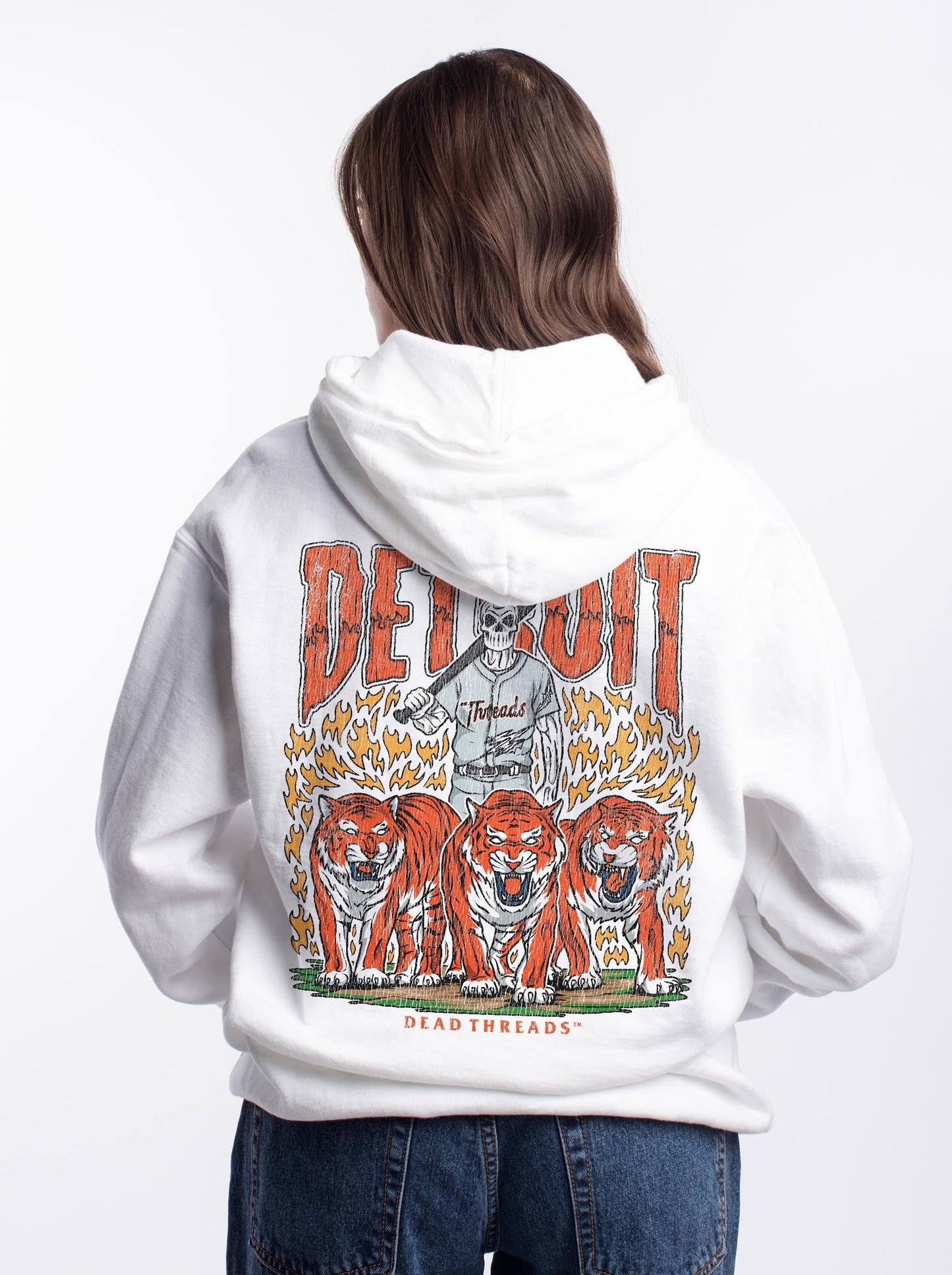 DETROIT BASEBALL - HOODIE – Hoodie – Dead Threads Apparel