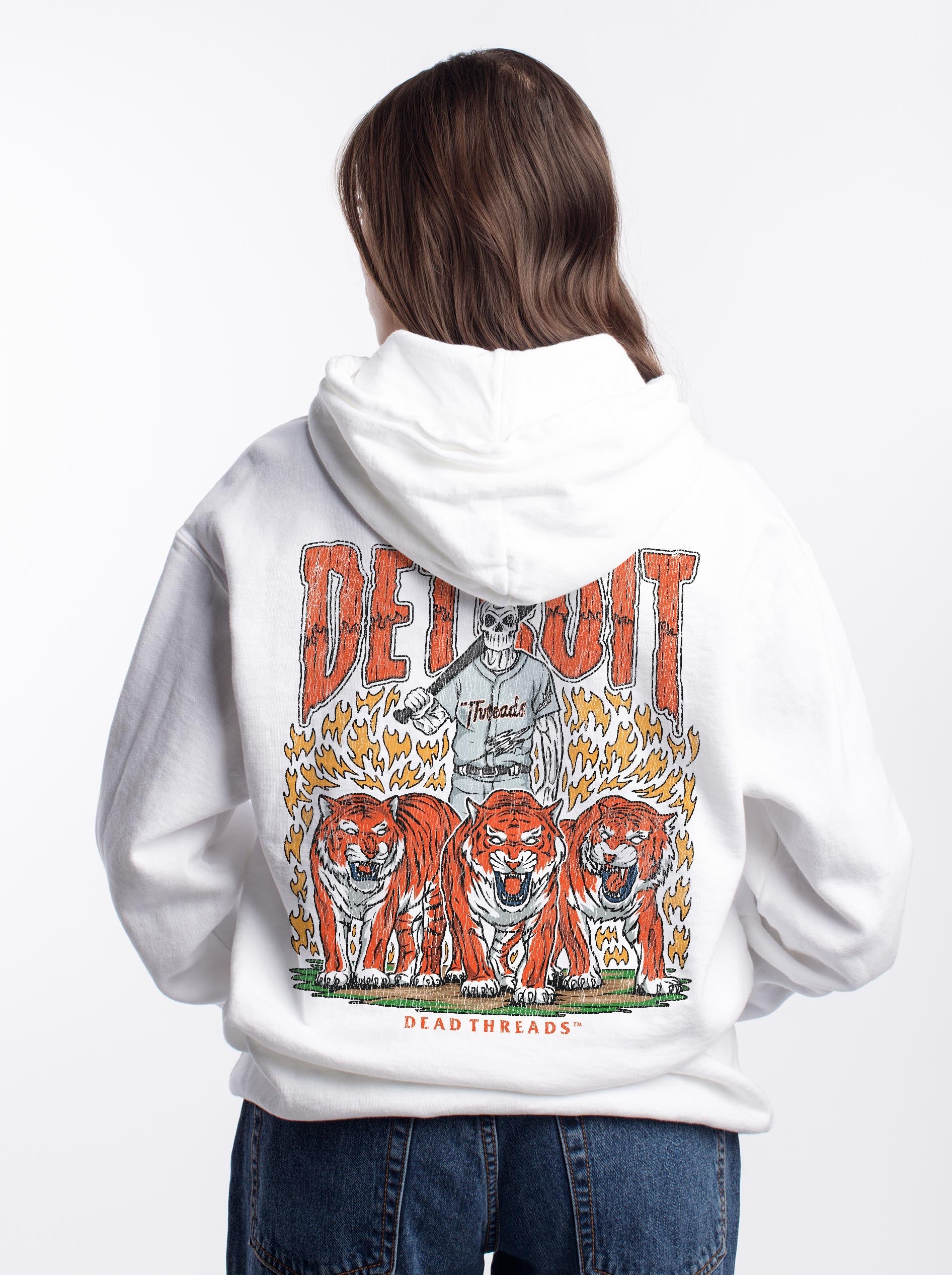 DETROIT BASEBALL - HOODIE – Hoodie – Dead Threads Apparel