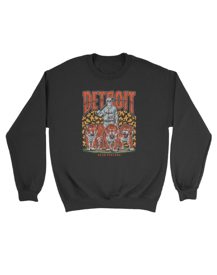 DETROIT BASEBALL KIDS CREWNECK SWEATSHIRT – Kids clothes – Dead Threads Apparel