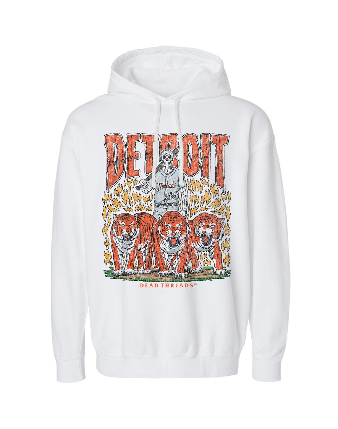 DETROIT BASEBALL - LIGHTWEIGHT HOODIE – Lightweight – Dead Threads Apparel