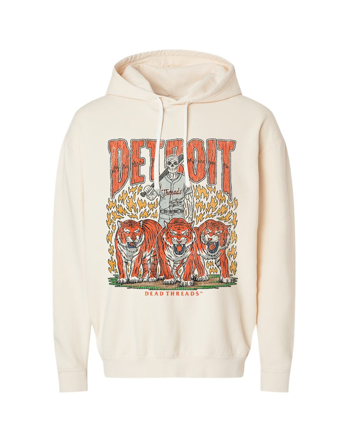 DETROIT BASEBALL - LIGHTWEIGHT HOODIE – Lightweight – Dead Threads Apparel