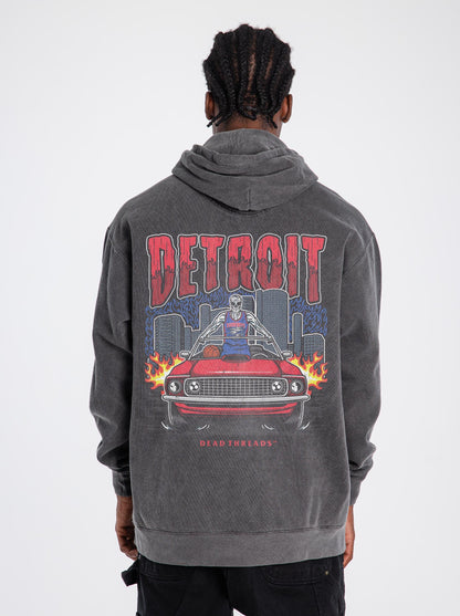 DETROIT BASKETBALL - “DT ESSENTIAL" HOODIE – Hoodie – Dead Threads Apparel