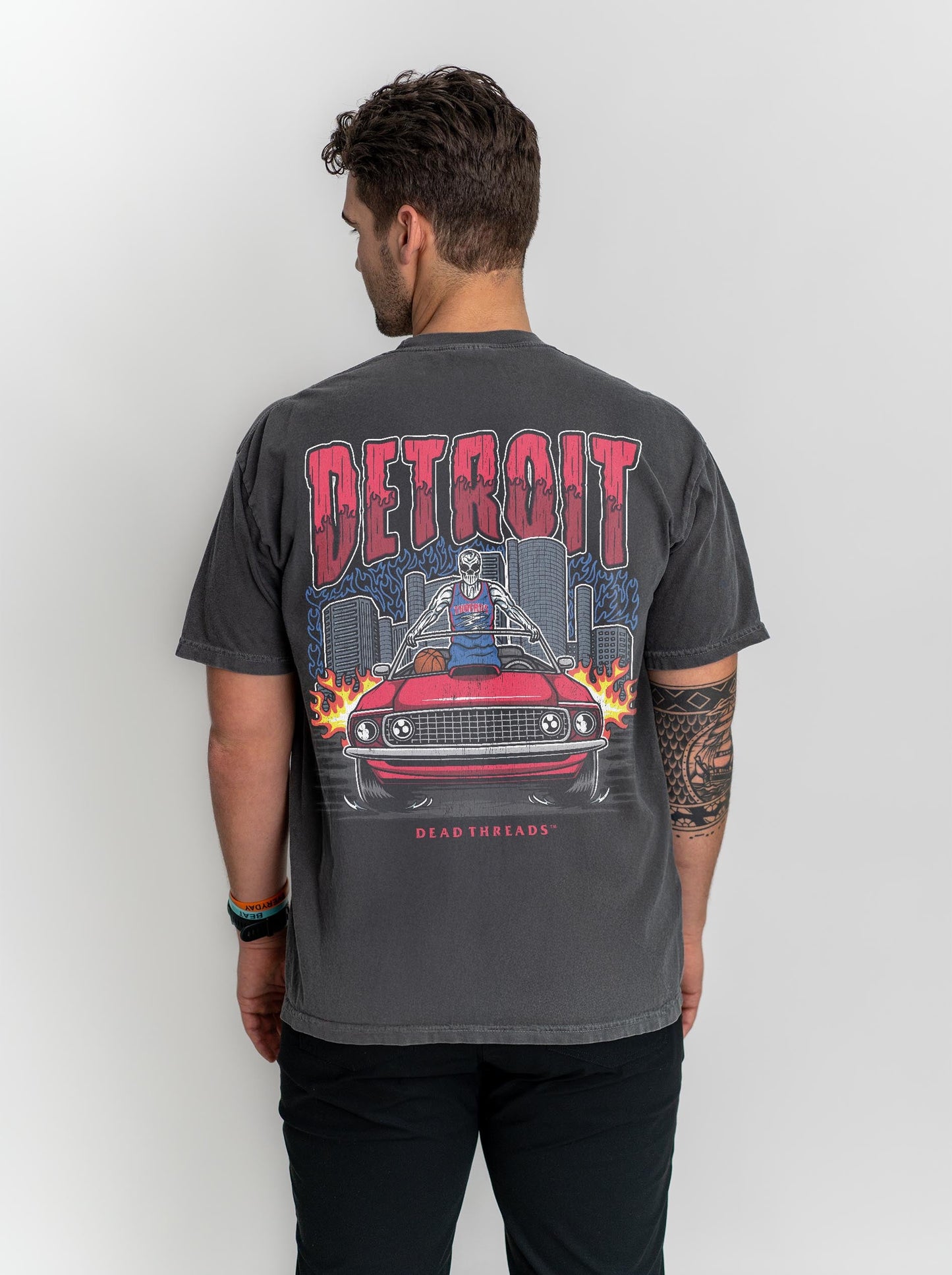 DETROIT BASKETBALL - “DT ESSENTIAL" PREMIUM T - SHIRT – T-Shirt – Dead Threads Apparel