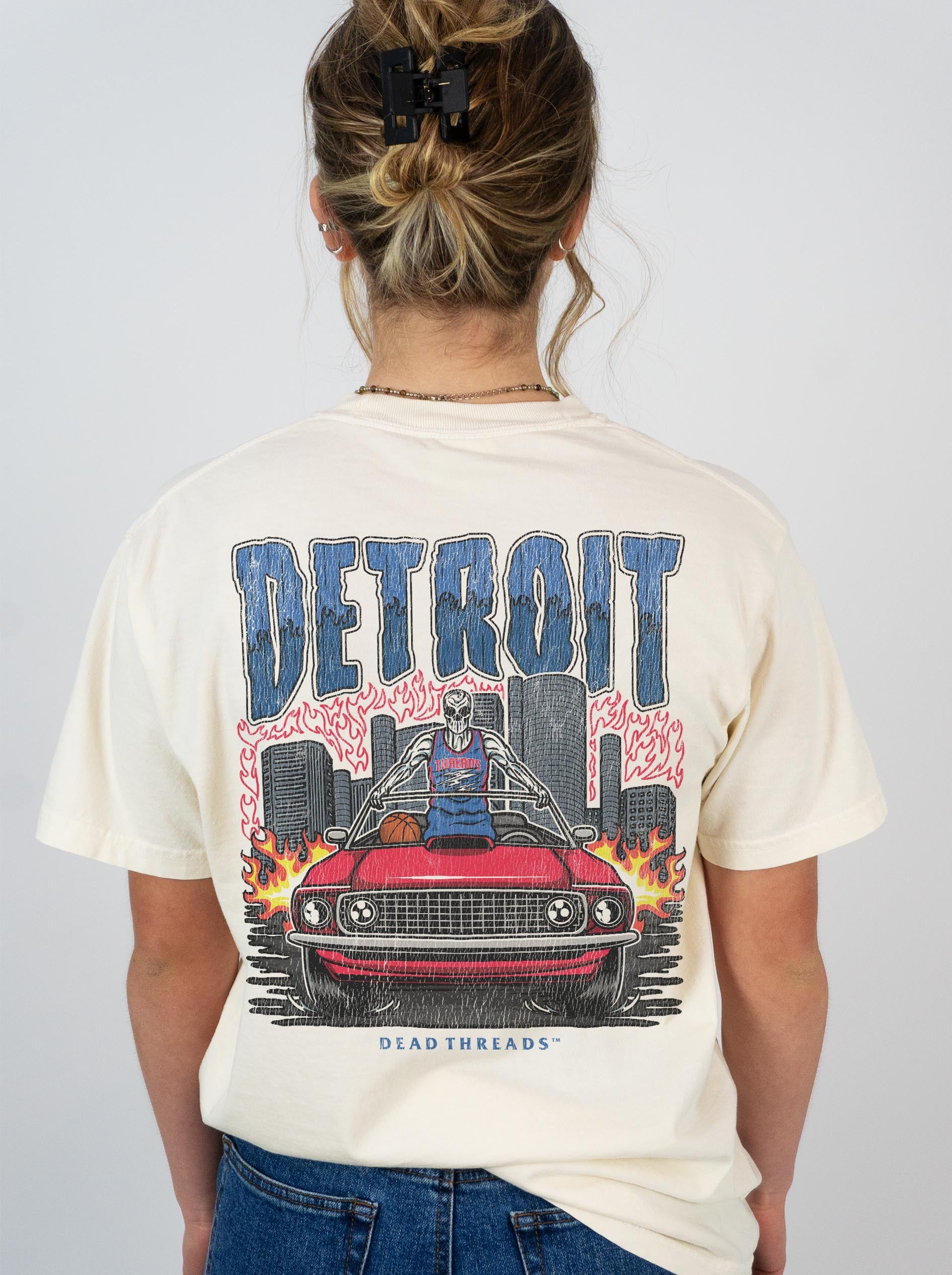 DETROIT BASKETBALL - “DT ESSENTIAL" PREMIUM T - SHIRT – T-Shirt – Dead Threads Apparel