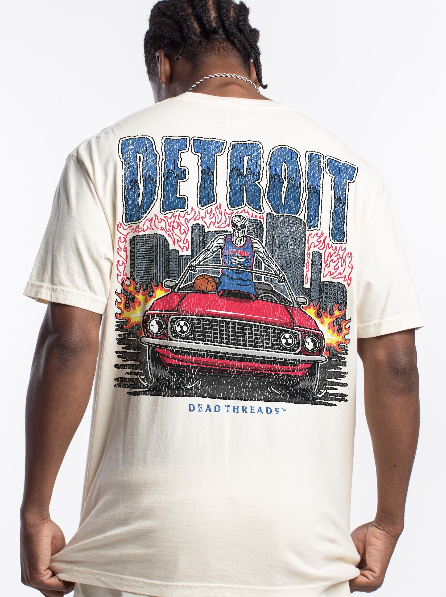 DETROIT BASKETBALL - “DT ESSENTIAL" PREMIUM T - SHIRT – T-Shirt – Dead Threads Apparel