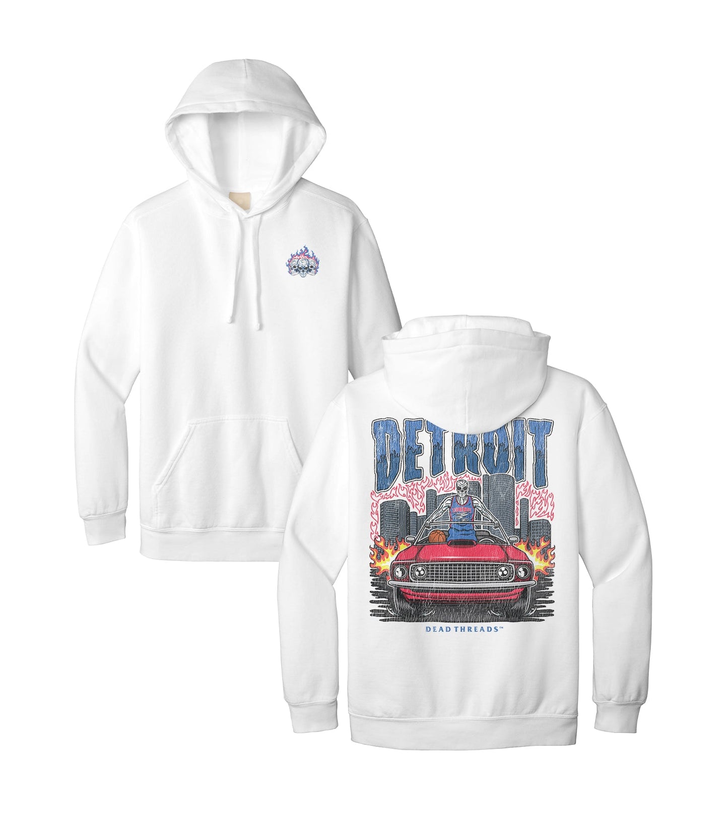 DETROIT BASKETBALL - HOODIE – Hoodie – Dead Threads Apparel