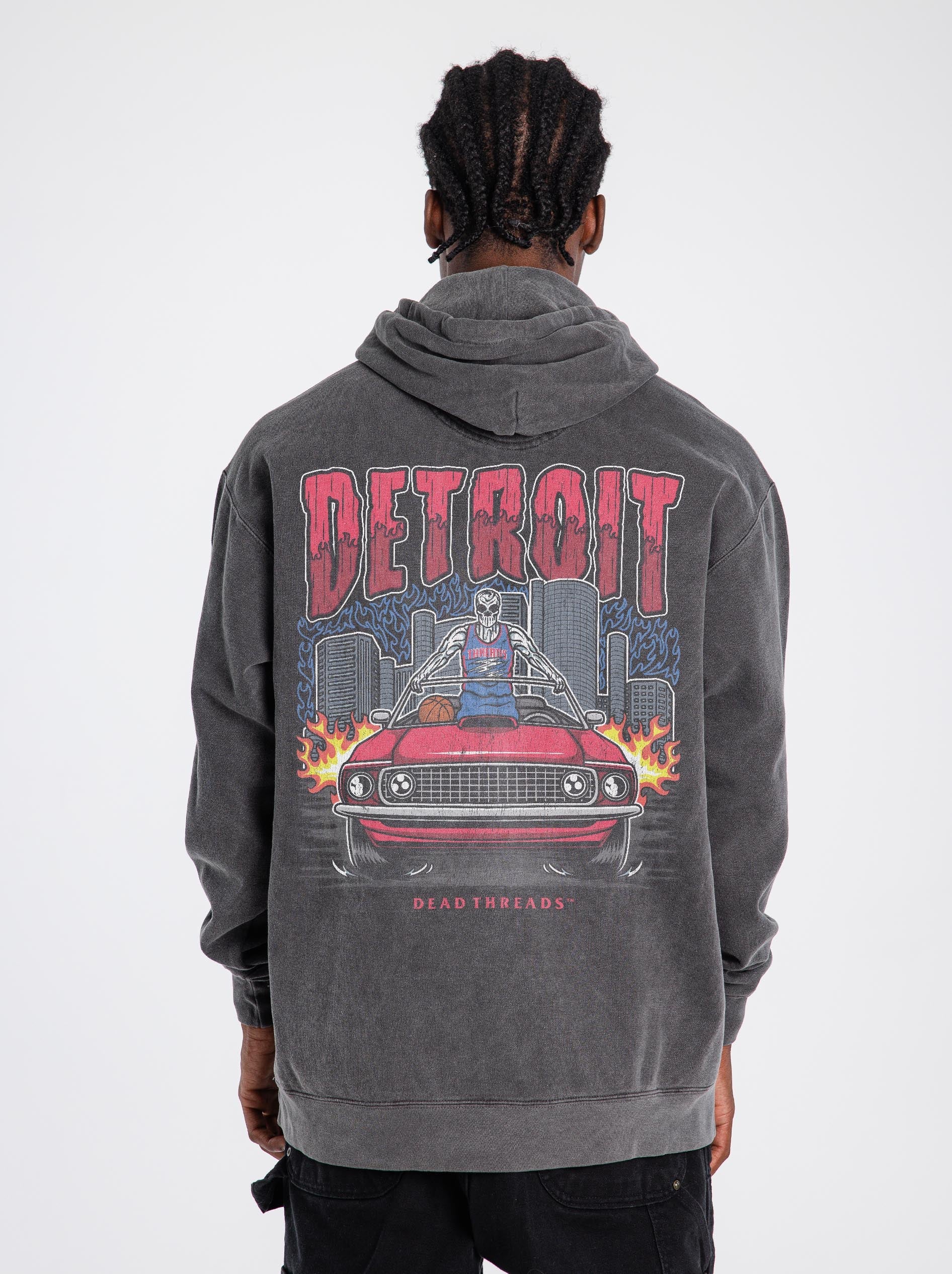 DETROIT BASKETBALL - HOODIE – Hoodie – Dead Threads Apparel