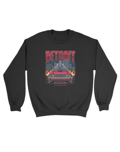DETROIT BASKETBALL KIDS CREWNECK SWEATSHIRT – Kids clothes – Dead Threads Apparel