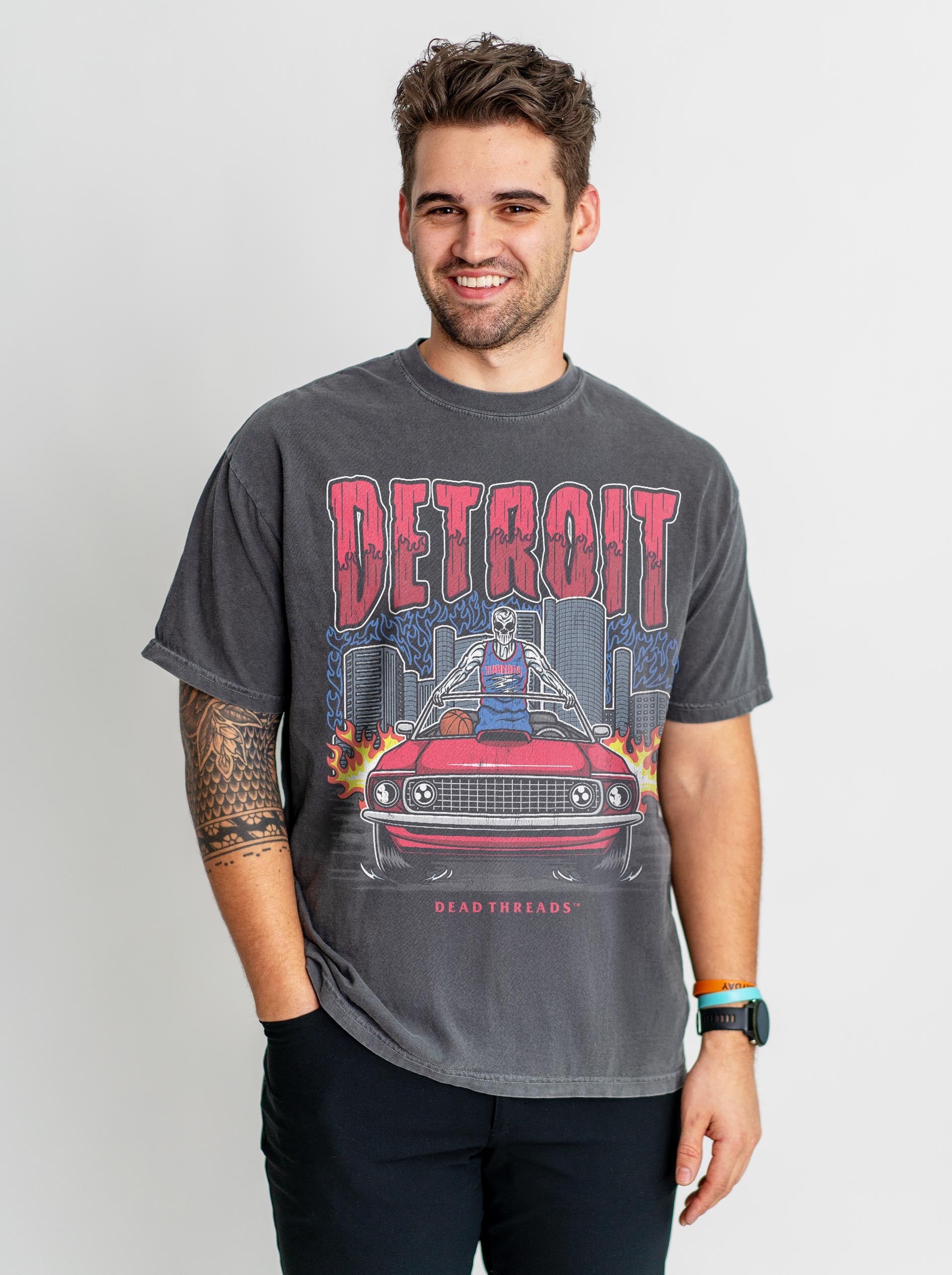 DETROIT BASKETBALL – T-Shirt – Dead Threads Apparel