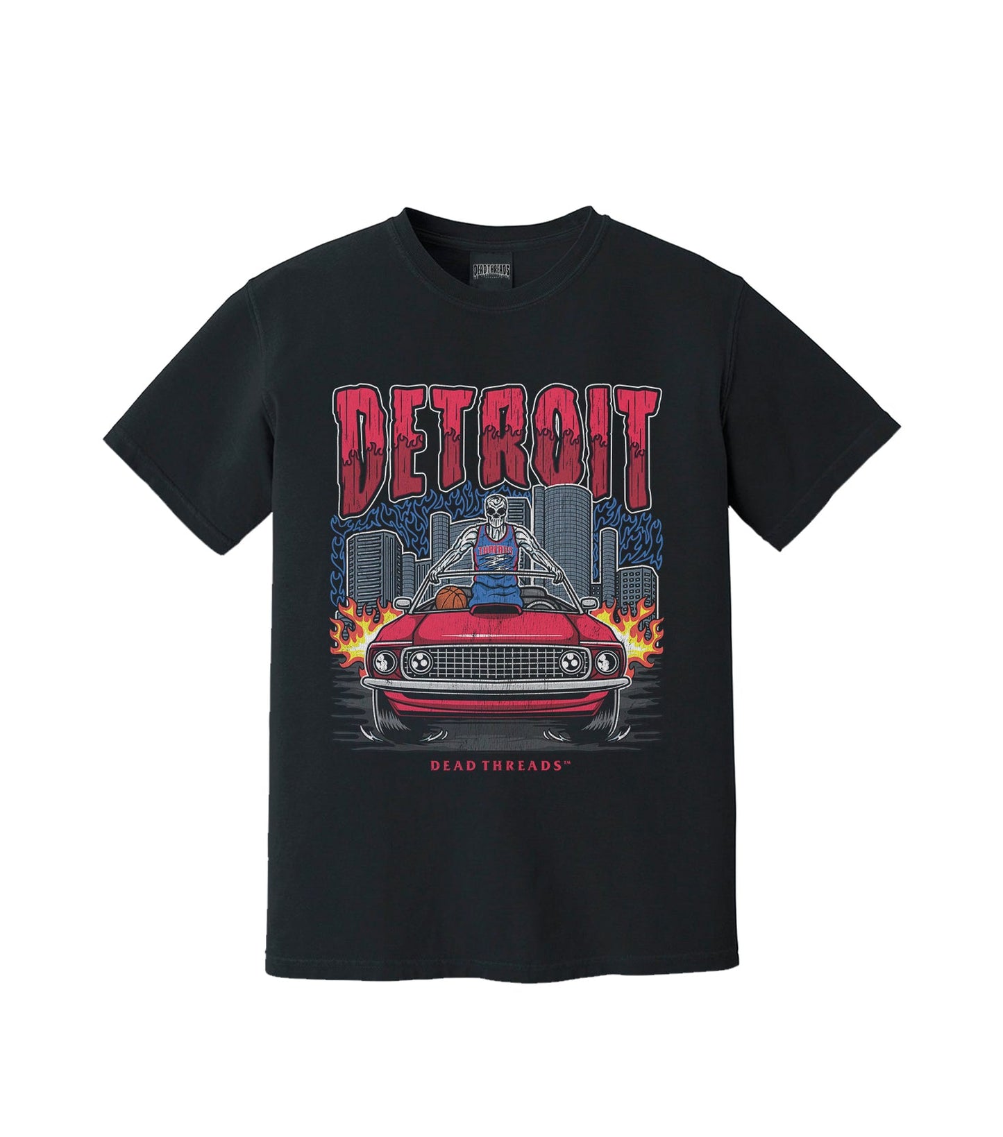 DETROIT BASKETBALL – T-Shirt – Dead Threads Apparel