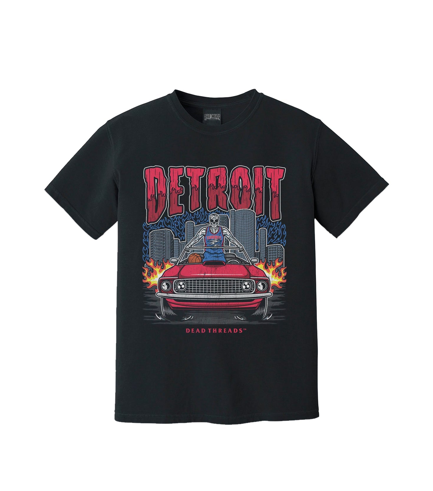 DETROIT BASKETBALL – T-Shirt – Dead Threads Apparel