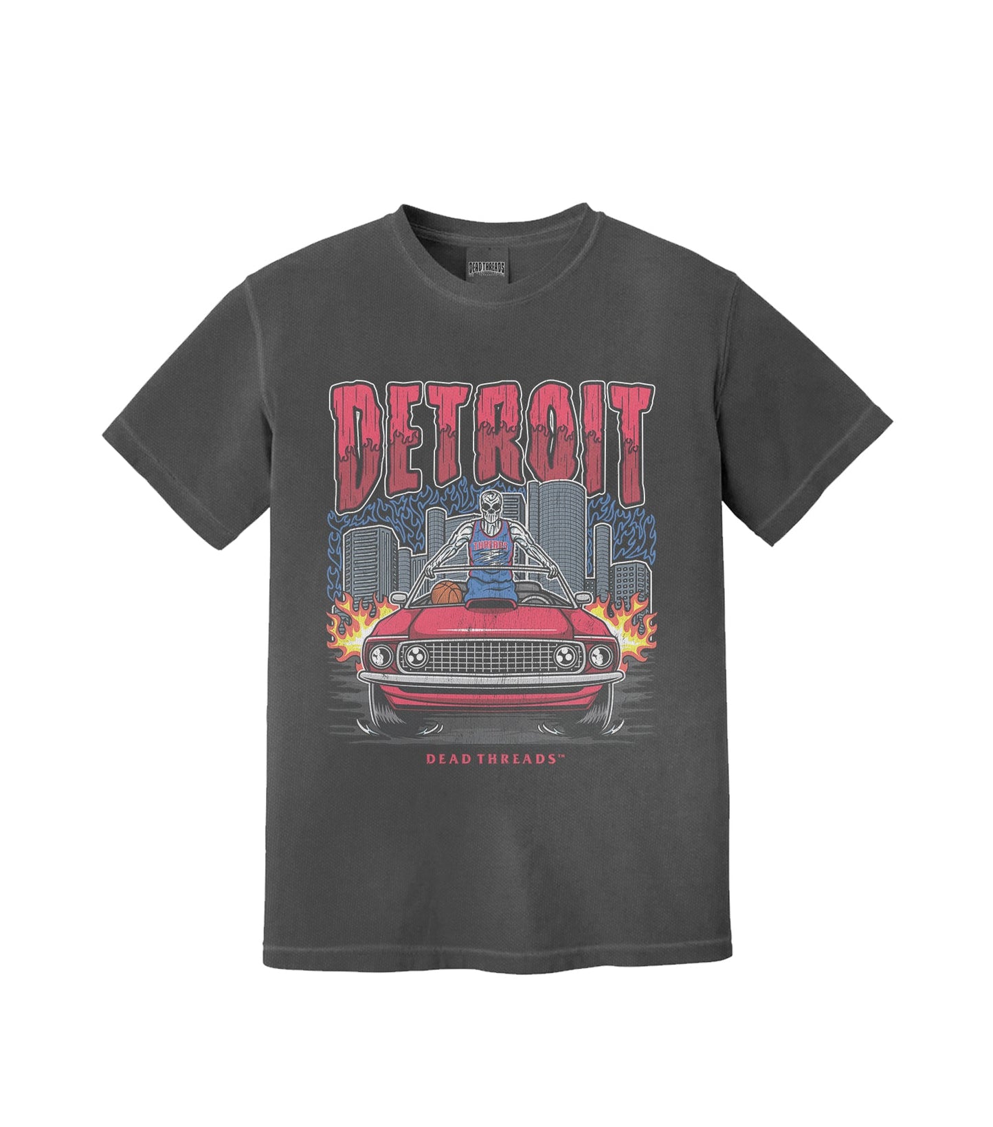 DETROIT BASKETBALL – T-Shirt – Dead Threads Apparel
