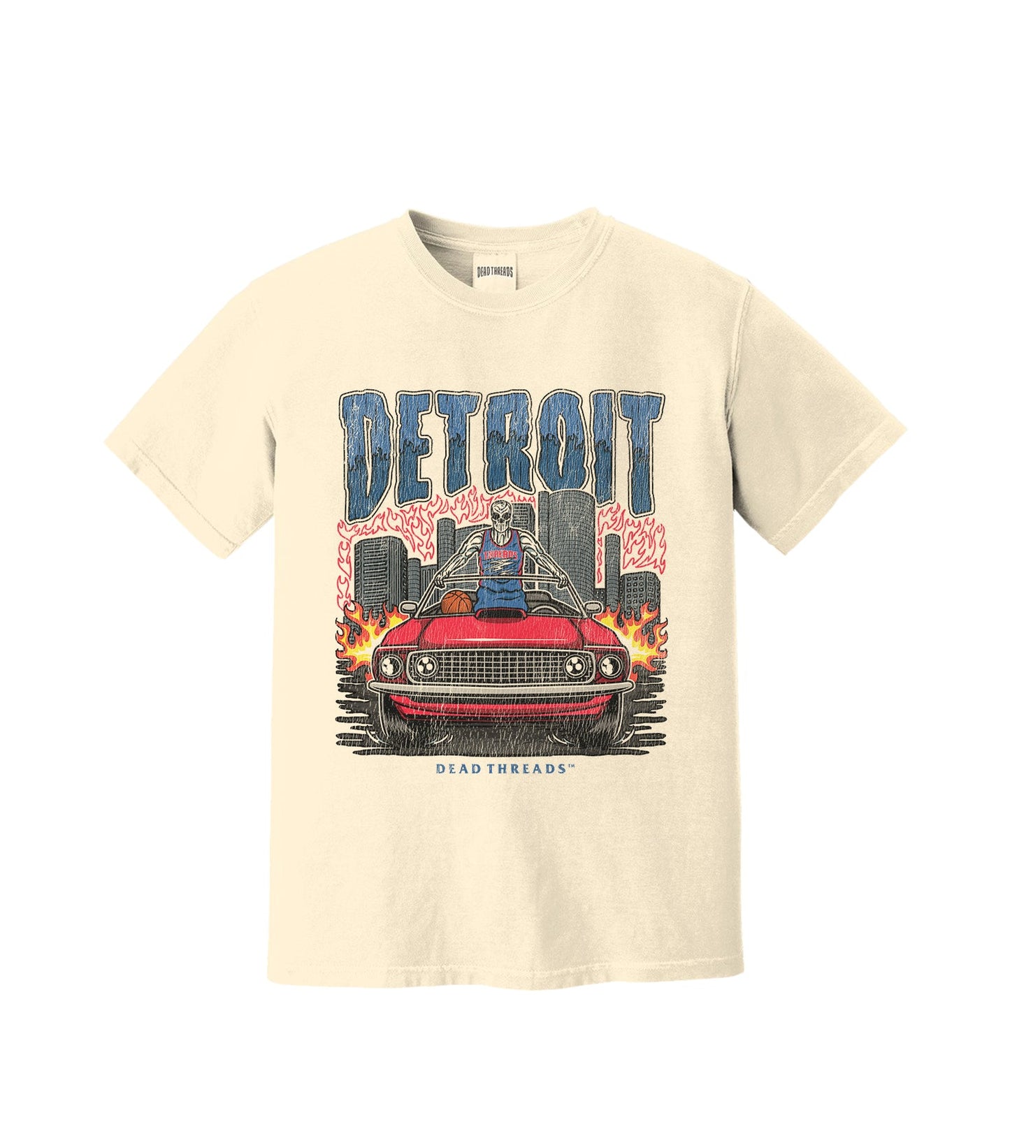 DETROIT BASKETBALL – T-Shirt – Dead Threads Apparel