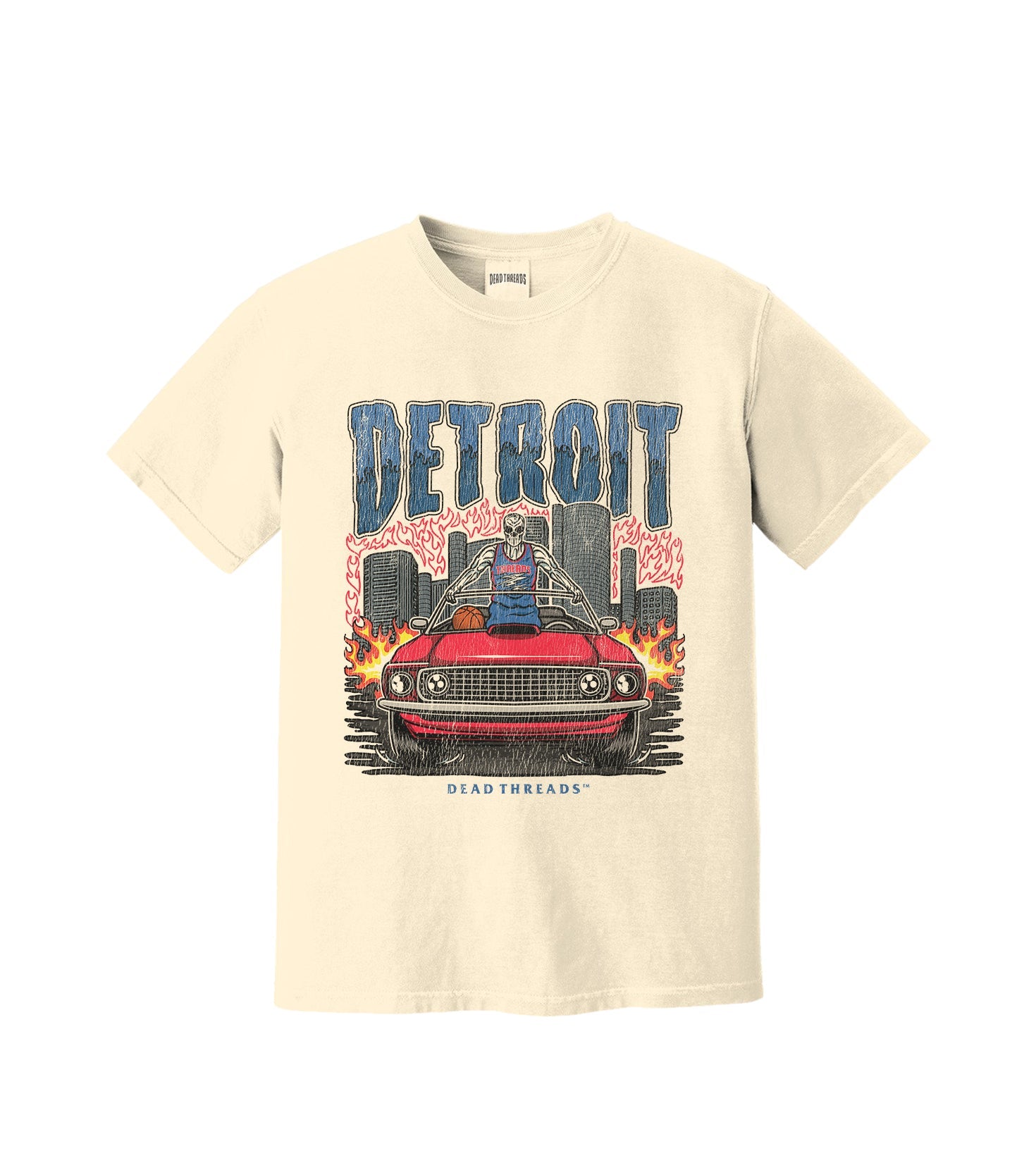 DETROIT BASKETBALL – T-Shirt – Dead Threads Apparel