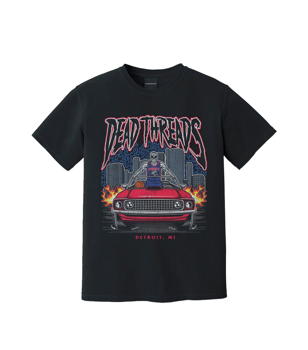 DETROIT BASKETBALL v1 – T-Shirt – Dead Threads Apparel