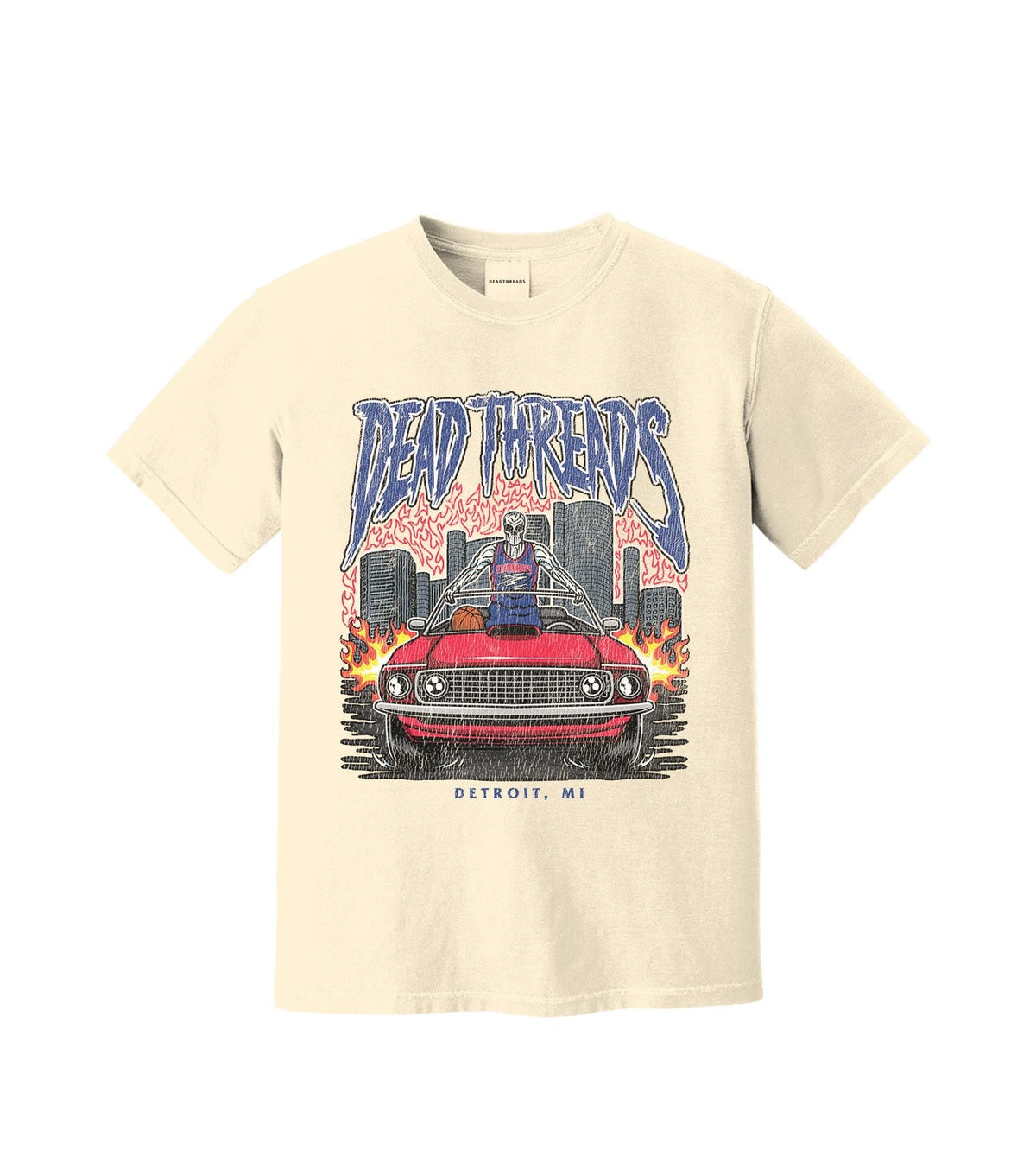 DETROIT BASKETBALL v1 – T-Shirt – Dead Threads Apparel