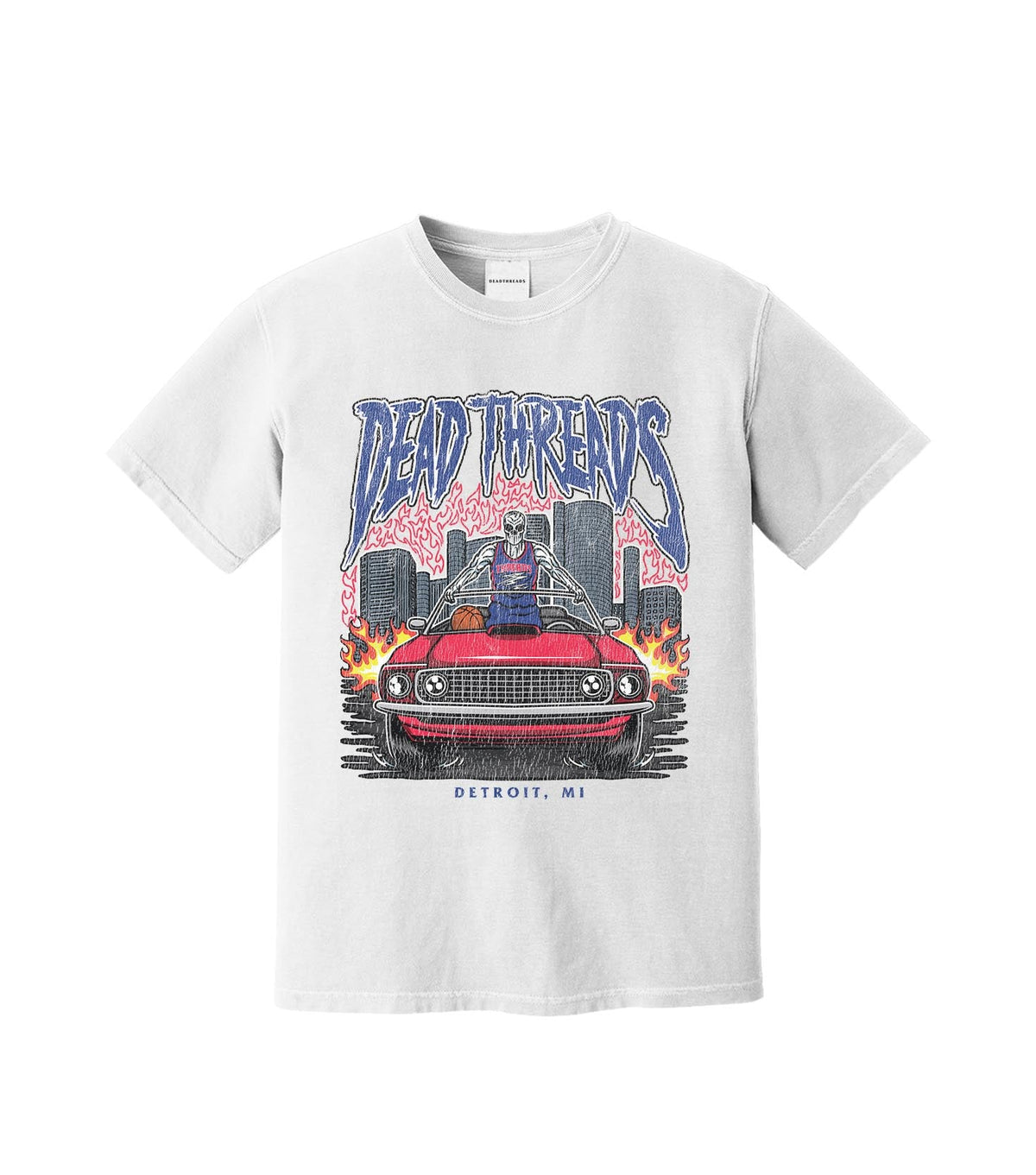 DETROIT BASKETBALL v1 – T-Shirt – Dead Threads Apparel
