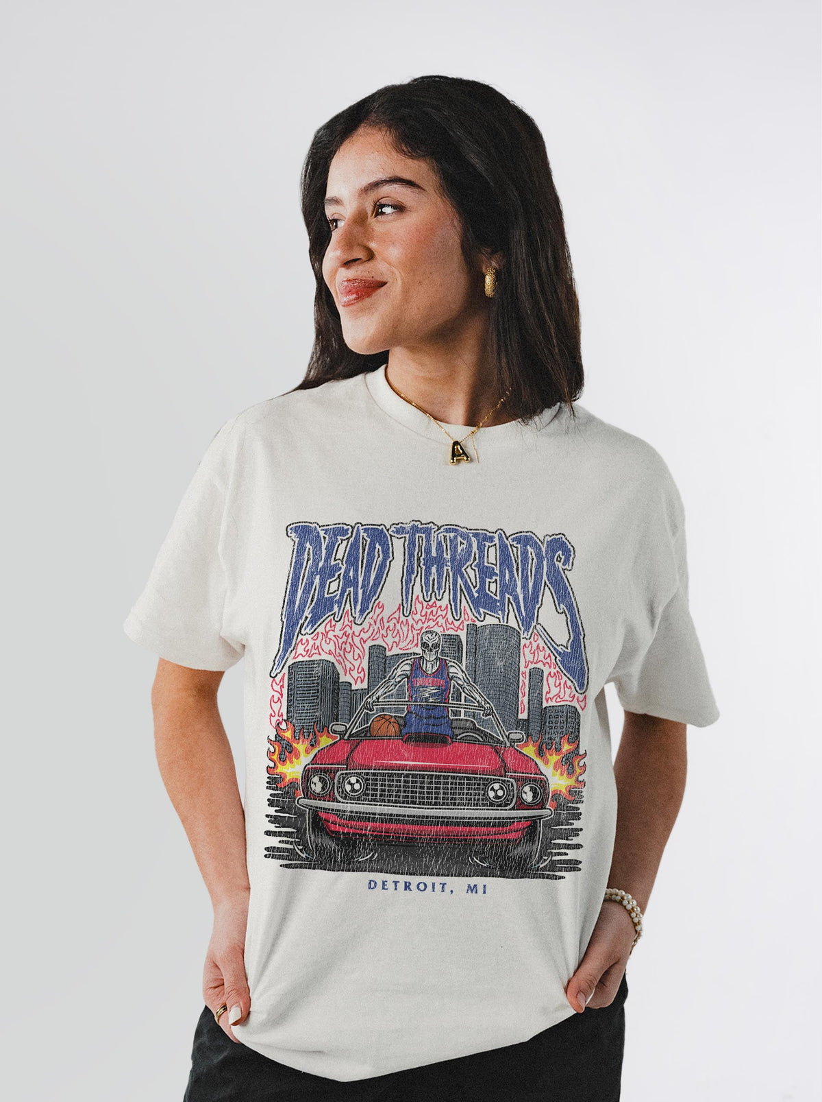 DETROIT BASKETBALL v1 – T-Shirt – Dead Threads Apparel