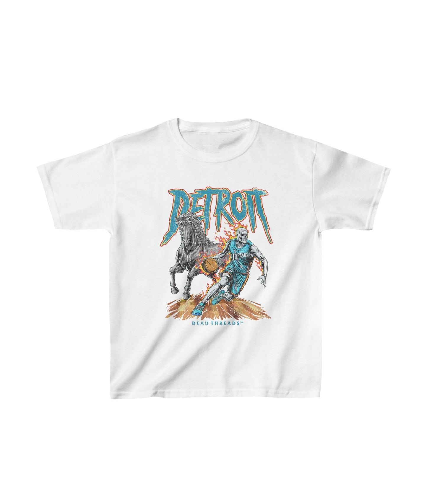 DETROIT BASKETBALL v2 - KIDS – Kids clothes – Dead Threads Apparel