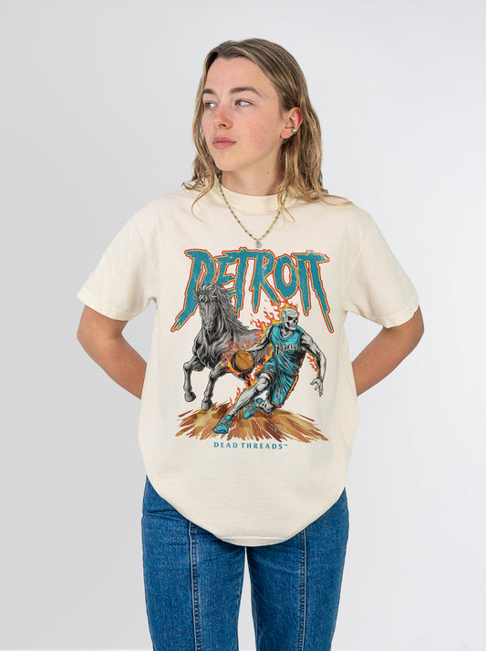 DETROIT BASKETBALL v2 – T-Shirt – Dead Threads Apparel