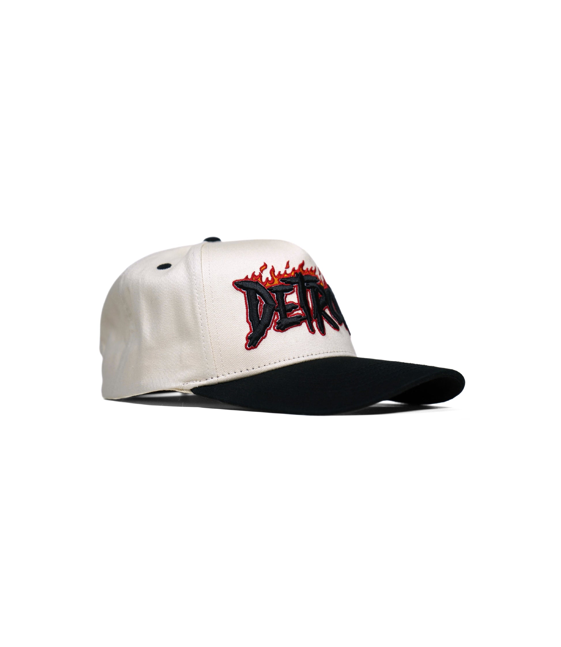 DETROIT BLACK FLAME HAT (LIMITED DROP) – – Dead Threads Apparel
