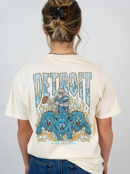 DETROIT FOOTBALL - “DT ESSENTIAL" PREMIUM T - SHIRT – T-Shirt – Dead Threads Apparel