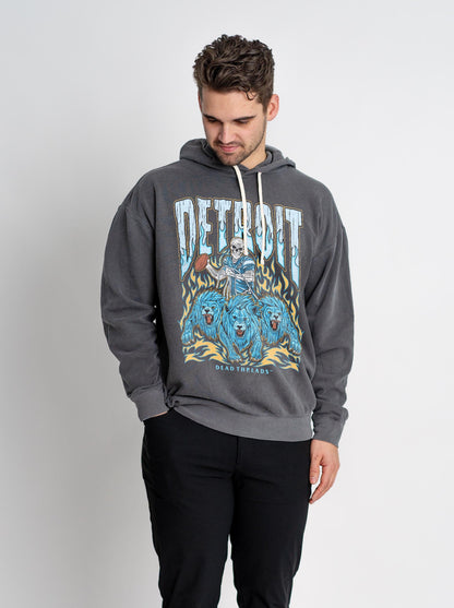 DETROIT FOOTBALL - LIGHTWEIGHT HOODIE – Lightweight – Dead Threads Apparel