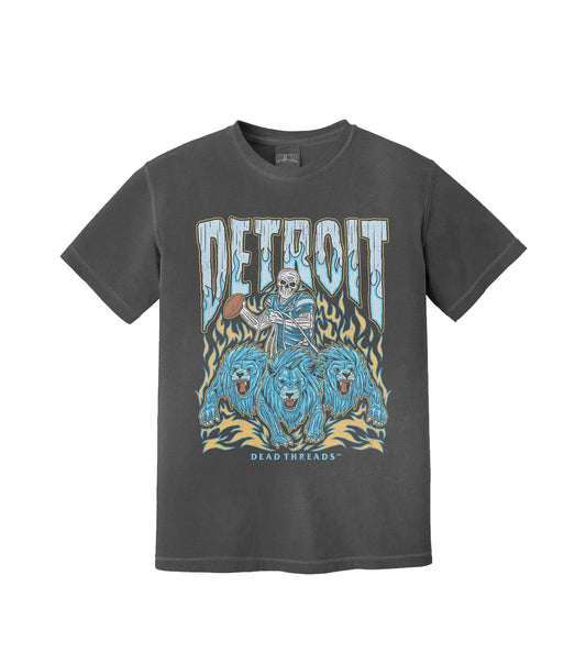 DETROIT FOOTBALL – T-Shirt – Dead Threads Apparel