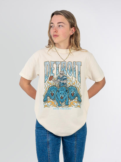 DETROIT FOOTBALL – T-Shirt – Dead Threads Apparel