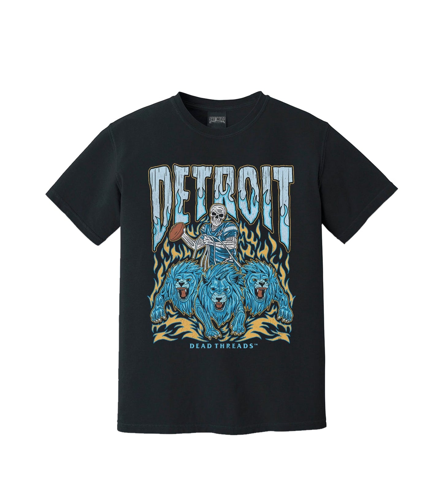 DETROIT FOOTBALL – T-Shirt – Dead Threads Apparel