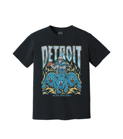 DETROIT FOOTBALL – T-Shirt – Dead Threads Apparel
