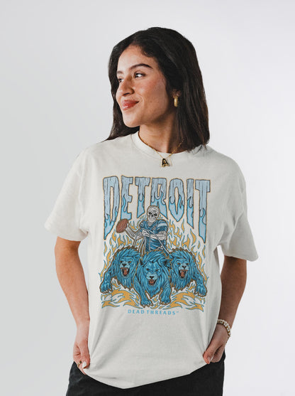 DETROIT FOOTBALL – T-Shirt – Dead Threads Apparel