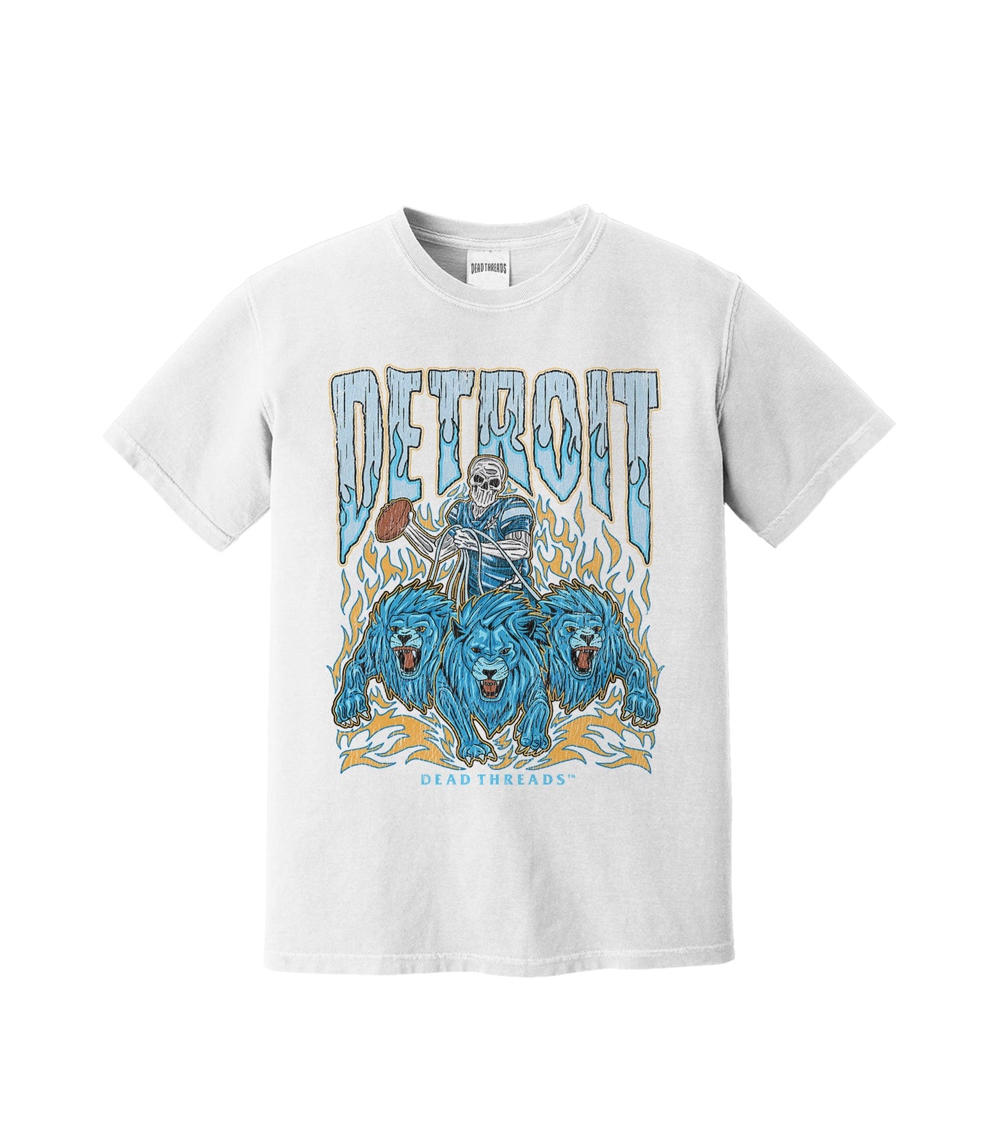 DETROIT FOOTBALL – T-Shirt – Dead Threads Apparel