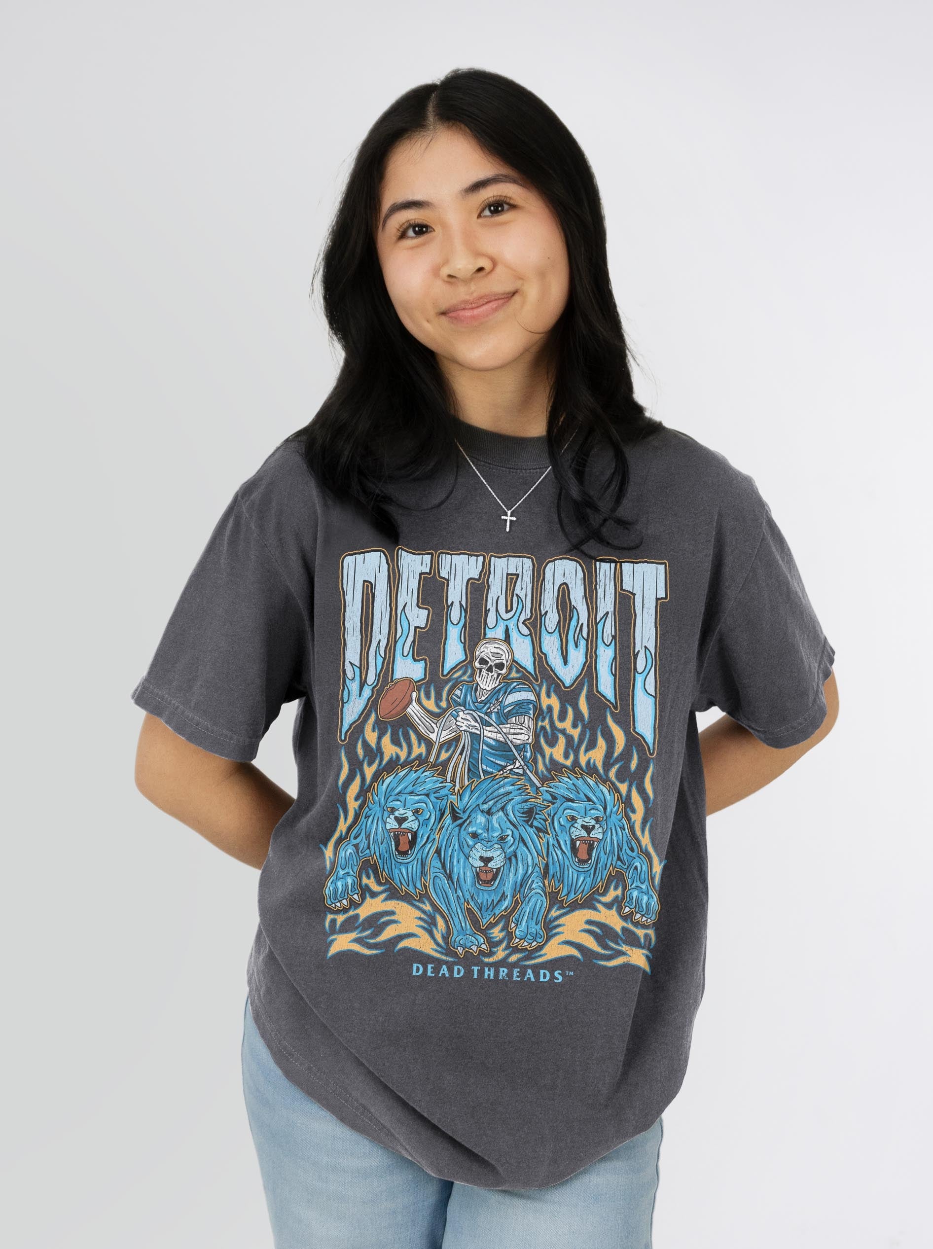 DETROIT FOOTBALL – T-Shirt – Dead Threads Apparel