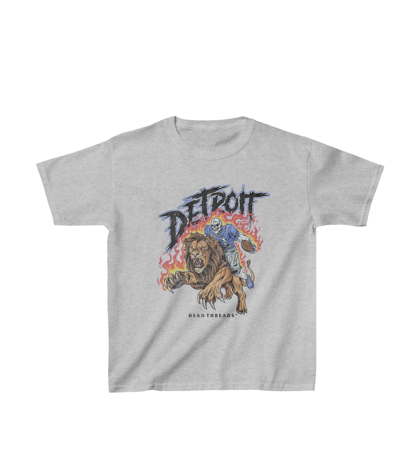 DETROIT FOOTBALL v2 - KIDS – Kids clothes – Dead Threads Apparel