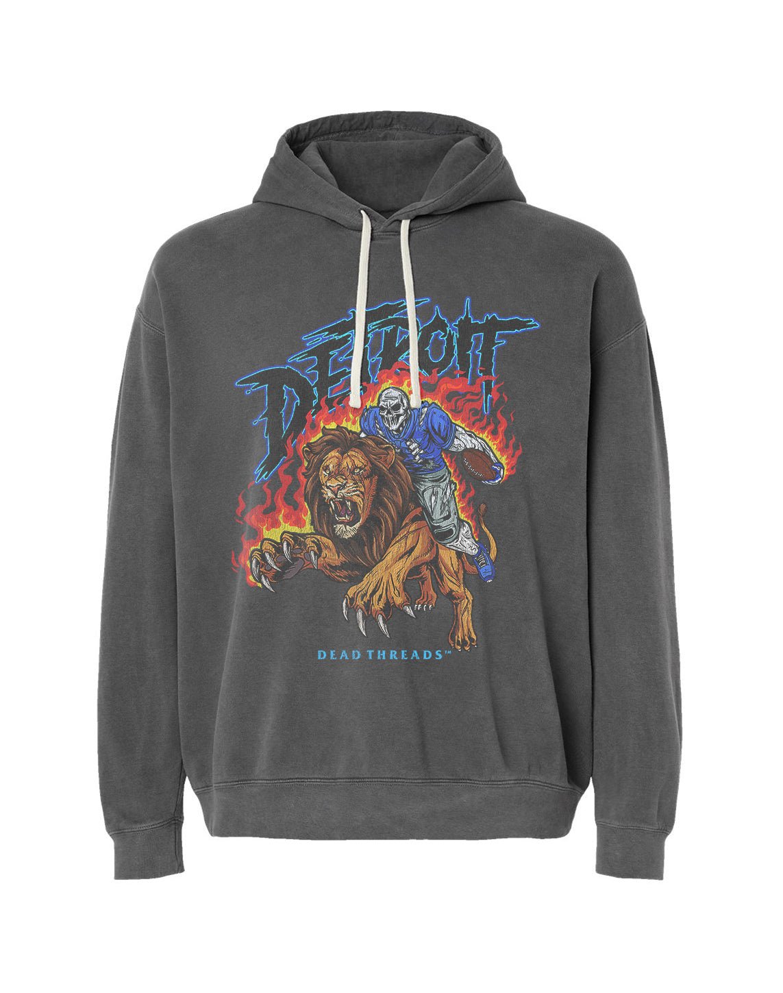 DETROIT FOOTBALL v2 - LIGHTWEIGHT HOODIE – Lightweight – Dead Threads Apparel