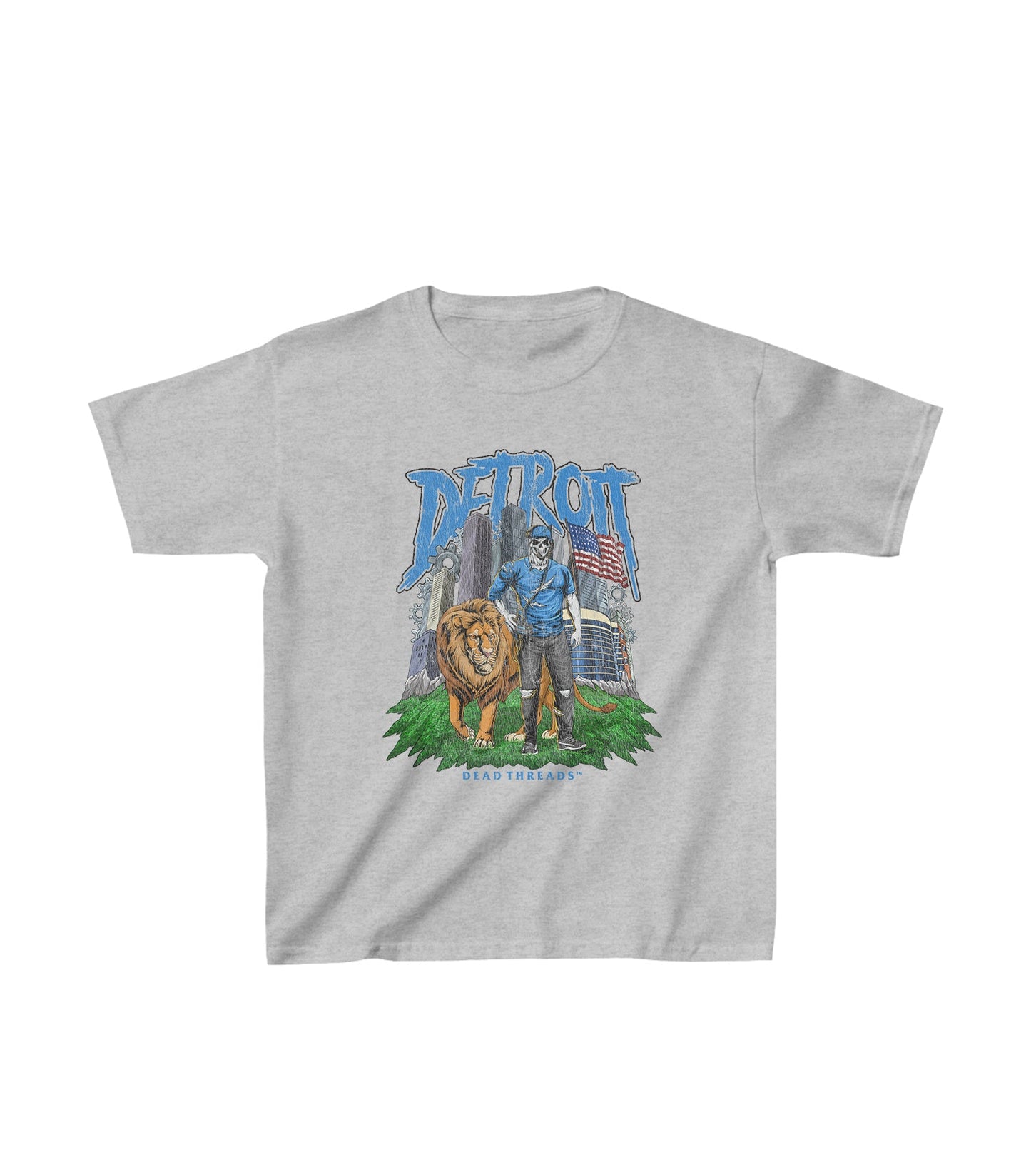 DETROIT FOOTBALL v3 - KIDS – Kids clothes – Dead Threads Apparel