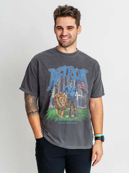 DETROIT FOOTBALL v3 – T-Shirt – Dead Threads Apparel