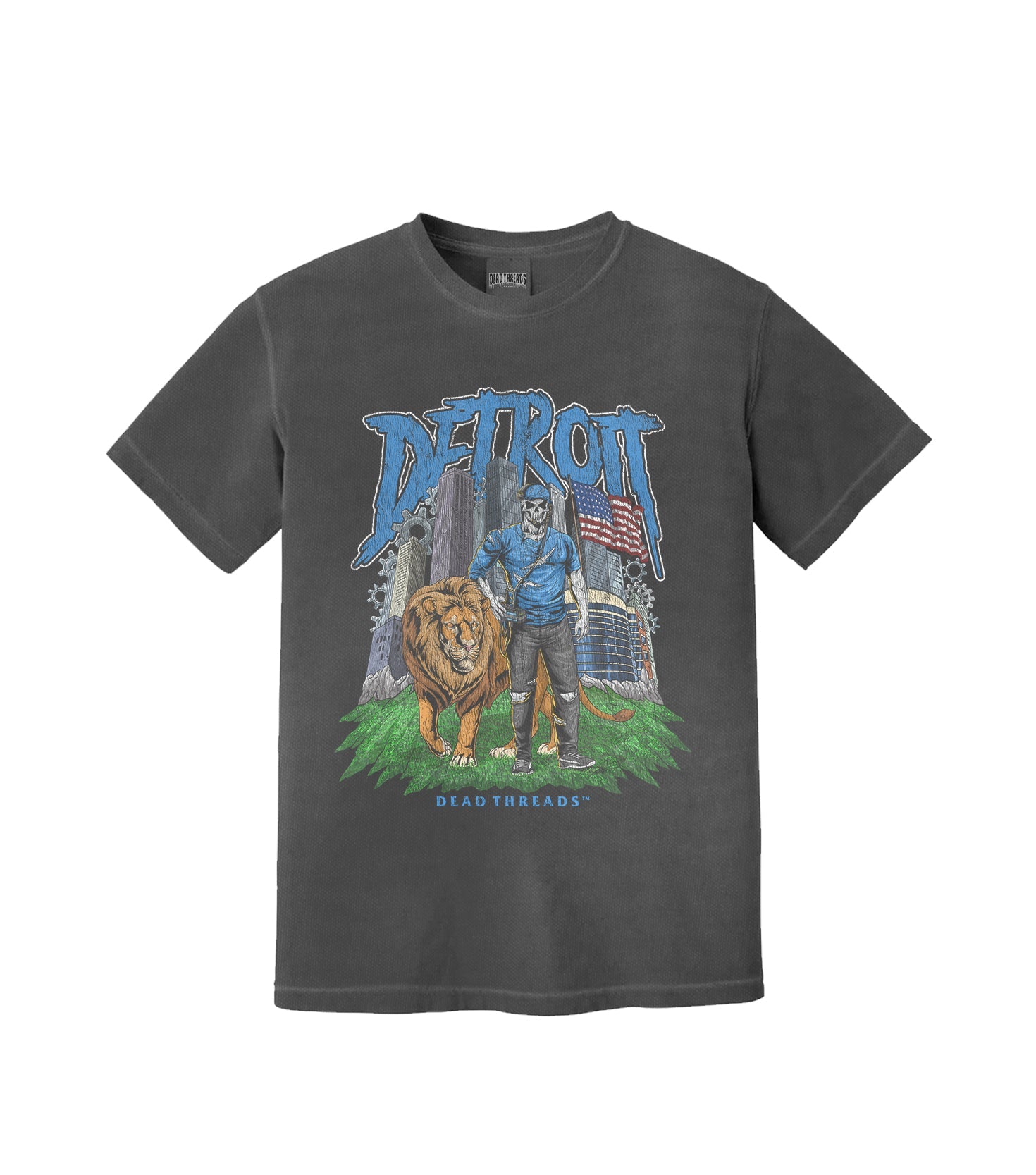 DETROIT FOOTBALL v3 – T-Shirt – Dead Threads Apparel