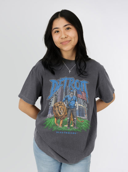 DETROIT FOOTBALL v3 – T-Shirt – Dead Threads Apparel