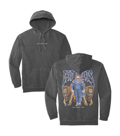 DETROIT FOOTBALL v4 - “DT ESSENTIAL" HOODIE – Hoodie – Dead Threads Apparel